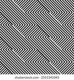 Pattern stripe seamless. Pattern stripe black with white line. Pattern stripe wallpaper. Geometric Pattern seamless.