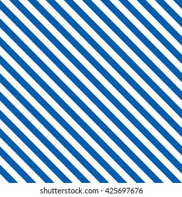 Pattern stripe seamless blue and white colors design for fabric, textile, fashion design, pillow case, gift wrapping paper; wallpaper etc. Diagonal stripe abstract background vector.