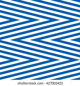 Pattern stripe seamless blue and white colors design for fabric, textile, fashion design, pillow case, gift wrapping paper; wallpaper etc. Chevron stripe abstract background vector.