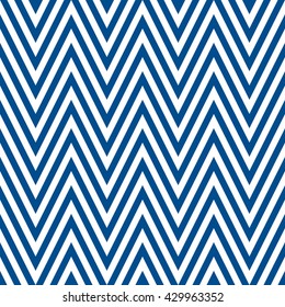 Pattern stripe seamless blue and white colors design for fabric, textile, fashion design, pillow case, gift wrapping paper; wallpaper etc. Chevron stripe abstract background vector.