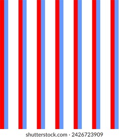 Pattern stripe seamless colors design for fabric, textile, fashion design, pillow case, gift wrapping paper; wallpaper etc. Vertical stripe abstract background vector.