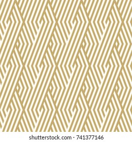 Pattern stripe seamless gold colors luxury design for greeting season Christmas and happy new year. Chevron pattern stripe abstract background vector.