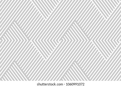Pattern stripe seamless gray and white. Chevron stripe abstract background vector.