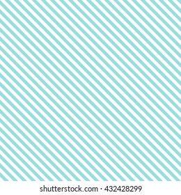 Pattern stripe seamless green aqua and white colors design for fabric, textile, fashion design, pillow case, gift wrapping paper; wallpaper etc. Diagonal stripe abstract background vector.