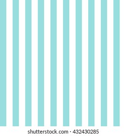 Pattern stripe seamless green aqua and white colors design for fabric, textile, fashion design, pillow case, gift wrapping paper; wallpaper etc. Vertical stripe abstract background vector.