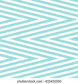Pattern stripe seamless green aqua and white colors design for fabric, textile, fashion design, pillow case, gift wrapping paper; wallpaper etc. Chevron stripe abstract background vector. 