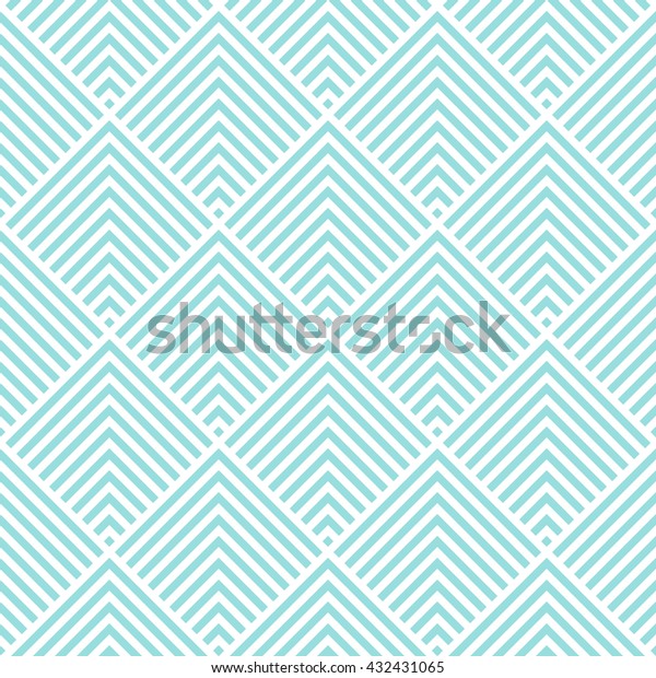 aqua chevron wrapping paper