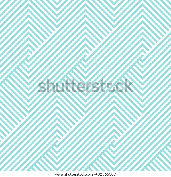 aqua chevron wrapping paper