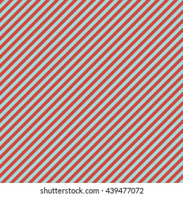 Pattern stripe seamless green and red colors design for fabric, textile, fashion design, pillow case, gift wrapping paper; wallpaper etc. Diagonal stripe abstract background vector.