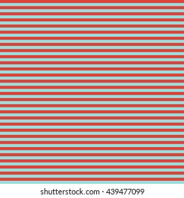 Pattern stripe seamless green and red colors design for fabric, textile, fashion design, pillow case, gift wrapping paper; wallpaper etc. Horizontal stripe abstract background vector.