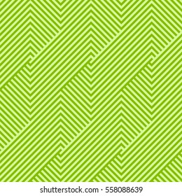 Pattern stripe seamless green two tone colors greenery concept. Chevron pattern stripe abstract background vector.