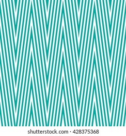 Pattern stripe seamless green and white colors design for fabric, textile, fashion design, pillow case, gift wrapping paper; wallpaper etc. Chevron stripe abstract background vector. 