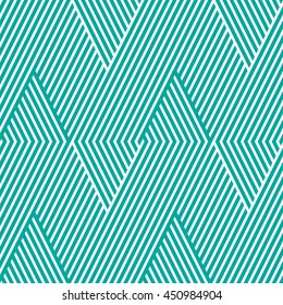 Pattern stripe seamless green and white color. Striped abstract background vector.
