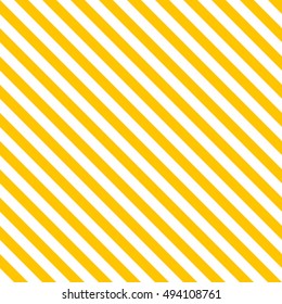 Pattern stripe seamless orange and white colors. Geometric diagonal abstract background vector.