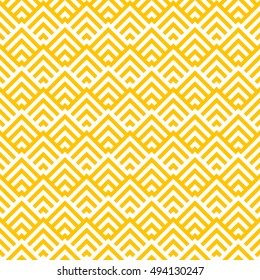 Pattern stripe seamless orange and white colors. Geometric pattern stripe chevron abstract background vector.
