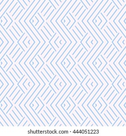 Pattern stripe seamless pink blue and white colors.