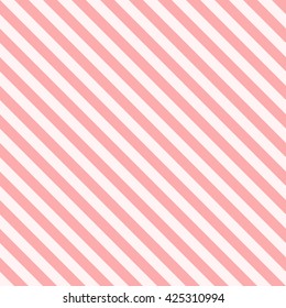 Pattern stripe seamless pink colors design for fabric, textile, fashion design, pillow case, gift wrapping paper; wallpaper etc. Diagonal stripe abstract background vector.