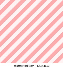 Pattern stripe seamless pink colors design for fabric, textile, fashion design, pillow case, gift wrapping paper; wallpaper etc. Diagonal stripe abstract background vector.