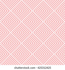 Pattern stripe seamless pink colors design for fabric, textile, fashion design, pillow case, gift wrapping paper; wallpaper etc. Chevron stripe abstract background vector. 