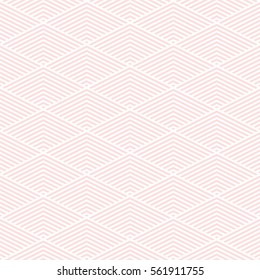 Pattern stripe seamless pink and white colors valentine background. Wave  pattern stripe abstract background vector.