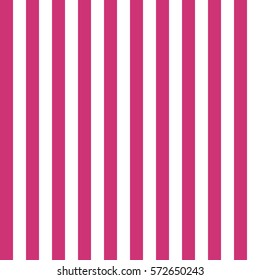 Pattern stripe seamless pink yarrow and white colors. Vertical pattern stripe abstract background vector.