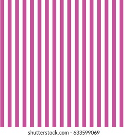 Pattern stripe seamless pink yarrow and white colors. Vertical pattern stripe abstract background vector.