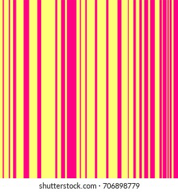 Pattern stripe seamless pink and yellow colors. Vertical pattern stripe abstract background vector.