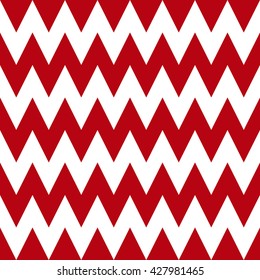 Pattern stripe seamless red and white colors design for fabric, textile, fashion design, pillow case, gift wrapping paper; wallpaper etc. Chevron stripe abstract background vector.