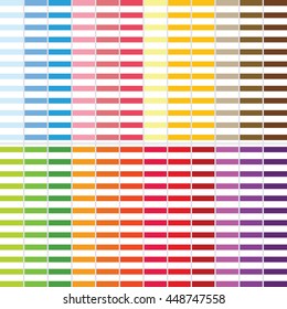 Pattern stripe seamless set.Vector illustration