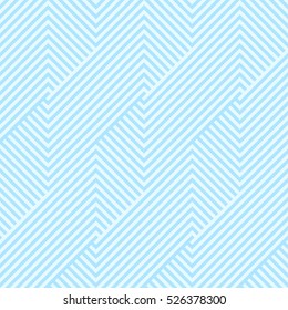 Pattern stripe seamless sweet blue two tone colors. Chevron stripe abstract background vector.
