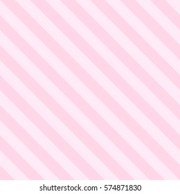 Pattern stripe seamless sweet pink two tone colors. Diagonal pattern stripe abstract background vector.