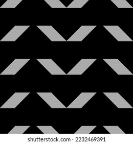 Muster der Streifen mit geometrischem Stoffdesign. Geeignet für Kunstdekoration, Zierdekoration, Mode, grafischen Hintergrund.