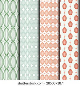 A pattern of stripes, geometrical forms spheres can be used endlessly.