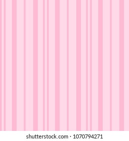 Pattern stripes seamless. Pink two tone stripes pattern vector for wallpaper, fabric, background, backdrop, paper gift, textile, fashion design.Abstract seamless background.