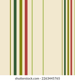 Pattern stripes seamless. Red and green stripes pattern vector for wallpaper, fabric, background, backdrop, paper gift, textile, fashion design etc. Abstract seamless background.
