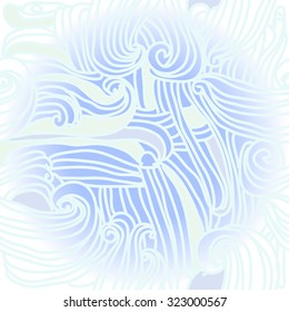 Pattern  of stripes,spirals, hole, waves, spots. Hand drawn.
