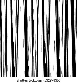Pattern with strokes. Abstract background using brush strokes. Black and white line vector illustration