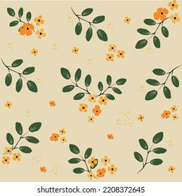 pattern studies on flower details