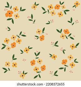 estudios de patrones sobre detalles de flores