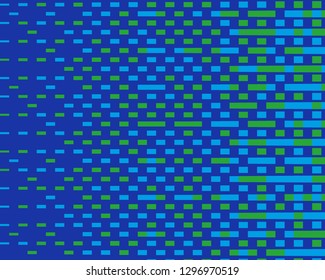 Pattern in the style of 8-bit graphics with small rectangles. Pixel background. Retro pattern of 80's. Scalable vector graphics.