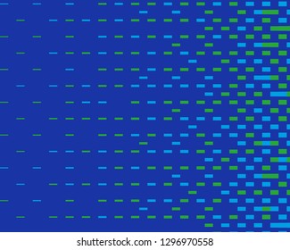 Pattern in the style of 8-bit graphics with small rectangles. Pixel background. Retro pattern of 80's. Scalable vector graphics.