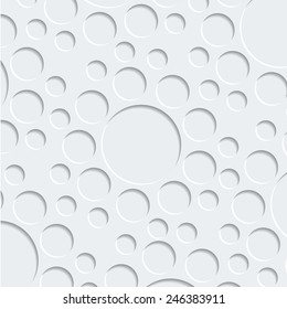 Pattern in the style of circleand depressed communities