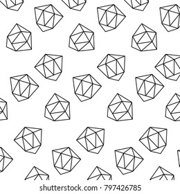 pattern style memphis diamond decoration design