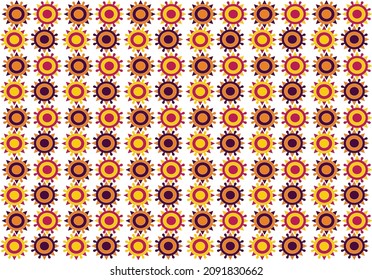 Pattern suitable for all types of products, perfect for print on demand.