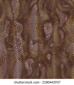 a pattern suitable for textiles from a snake with the skin of a wild animal