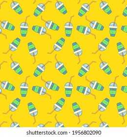 pattern summer art vector background
