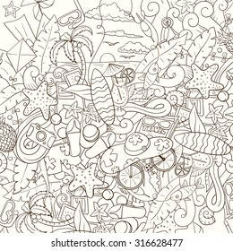 Pattern summer background design vector illustration, sunglasses, summer, pattern, background, silhouette