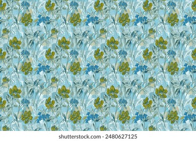 patrón de flores de verano. Fondo sin costura diagonal simple floral para cubiertas de textiles o libros, manufactura, Fondos de pantalla, impresión, envoltura de regalo y scrapbooking. Colores de moda