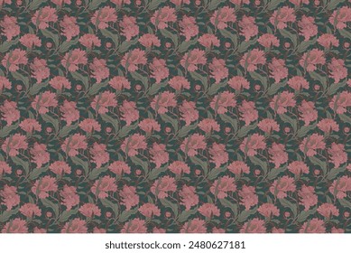 patrón de flores de verano. Fondo sin costura diagonal simple floral para cubiertas de textiles o libros, manufactura, Fondos de pantalla, impresión, envoltura de regalo y scrapbooking. Colores de moda