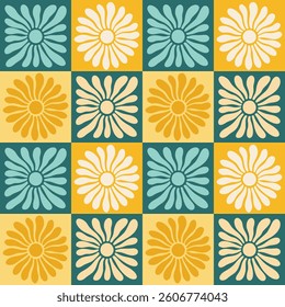 Pattern Sun Summer Abstract Retro Beach. Bold vintage sun-themed background with a boho aesthetic. Suitable for stationery, invitations, and stylish textile applications. Boho Sun Abstract Bg.